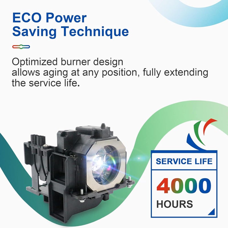 CTBAIER ET-LAE300 Quality/premium Replacement Projector Lamp Bulb for Panasonic PT-EW540 PT-EZ580 PT-EW640 PT-EW730Z PT-EX800Z PT-EW730ZL PT-EX510 PT-EX610 PT-EZ770Z PT-EX800ZL PT-EZ770ZL with Housing - Image 3