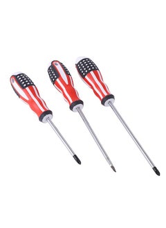 LAWAZIM American Flag Screwdriver Set 3-Piece |Professional Cushion Grip Screwdriver with High Torque | Rust Resistant Shaft, Non-Skid Handle for Repair Home Improvement Craft  - Image 3