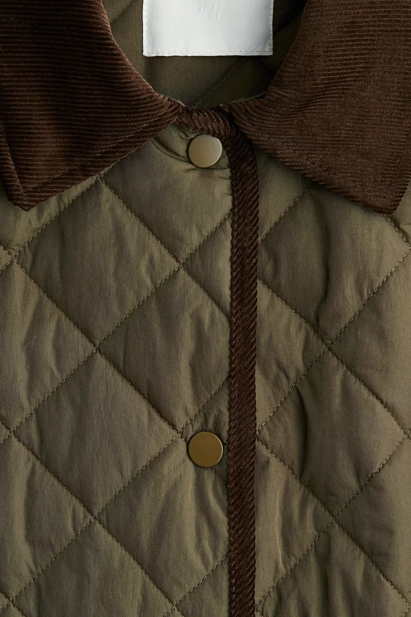 اتش اند ام جاكيت بتصميم محشو