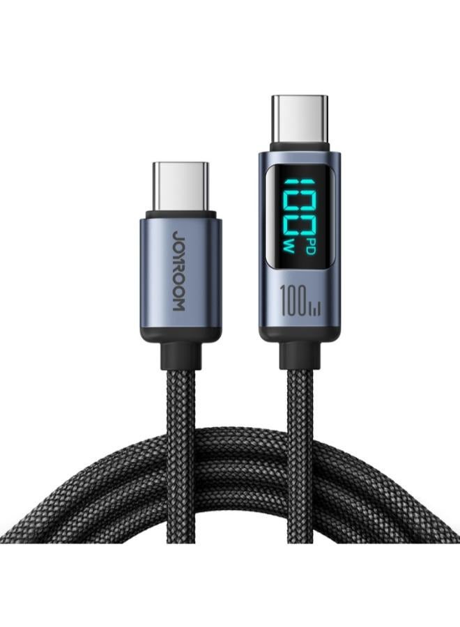 Prism Series Digital Display Fast Charging Data Cable Connector type S-CC100A16 - Image 1
