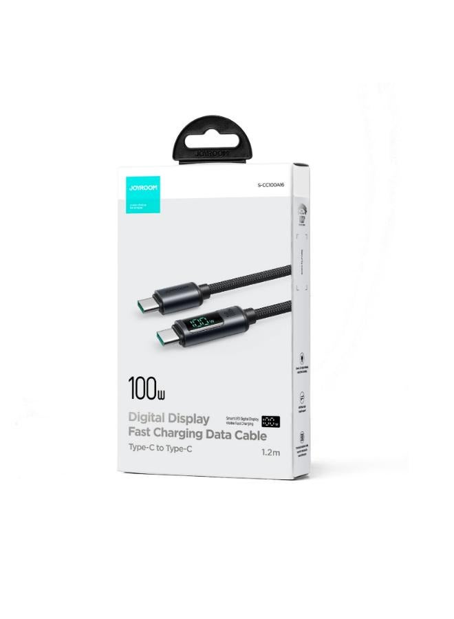 Prism Series Digital Display Fast Charging Data Cable Connector type S-CC100A16 - Image 2