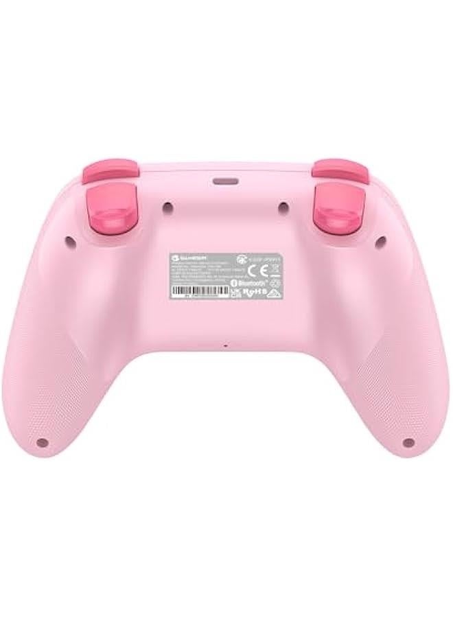 Nova Lite 2.4g Wireless Controller for Windows PC, iPhone, Android, Switch  Steam Deck, Bluetooth Controller Gamepad with Hall Effect Trigger,Turbo,Rumble Vibration (Pink)  - Image 2