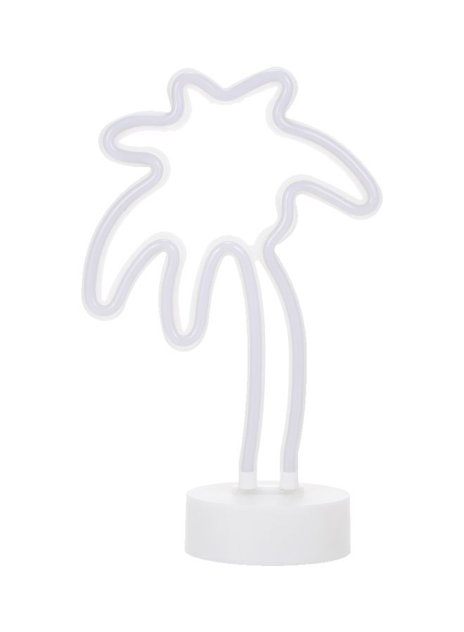 NIBEMINENT Palm Tree Shaped Neon LED Light Green 28.8x19.5x5.8centimeter  - Image 1