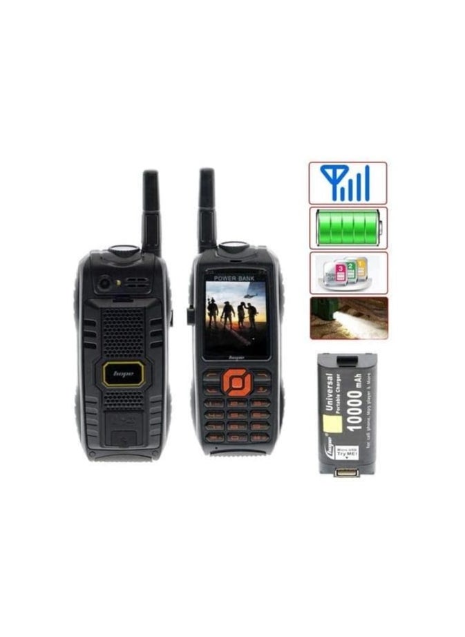 Hope - Hope S15 Triple SIM Mobile Phone with 10,000 mAh Battery – Ultra-Long Battery Life, Dual 4G LTE, 6.5” HD Display, 64GB Storage, Dual Rear Cameras - Image 1
