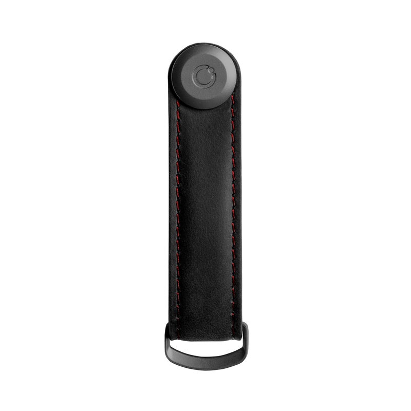 Orbitkey Crazy Horse Leather Key Organizer | Quiet Profile | Holds up to 7 Keys (Black) - Image 3