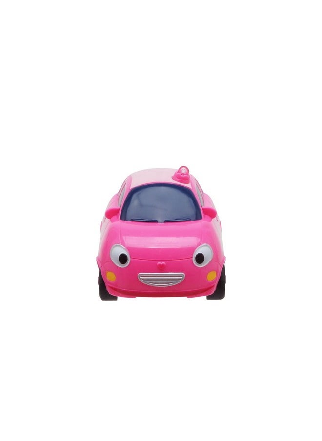 Tayo the Little Bus 120 The Little Bus Tayo- Heart, Pull-Back Motor Toy  - Image 1