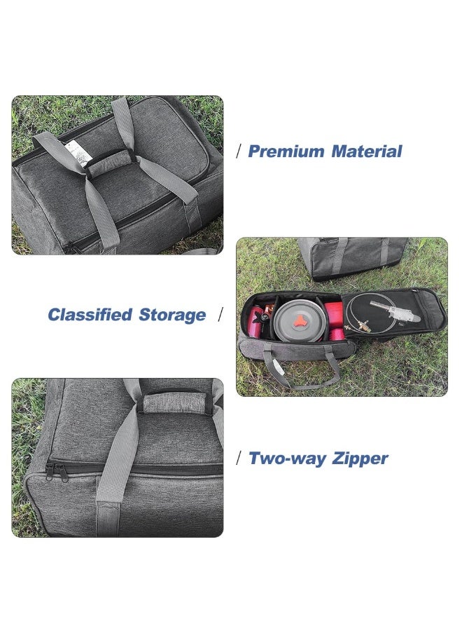 Camping Cookware Bag Cooking Utensils Outdoor Stove Storage Container Tote - Image 3