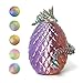 Flavery 3D Printed Dragon in Egg Green Purple Copper 51 inch Tricolor Egg with Flexible Crystal Dragon Inside Colorful Fidget Toy Birthday Gift Desk Pet Figure 12 Dragon - Image 4