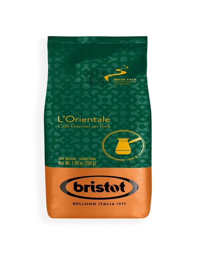 Bristot L'Orientale | Gourmet Coffee for Ibrik | Ground Coffee | 7.05 oz /200g - Image 1