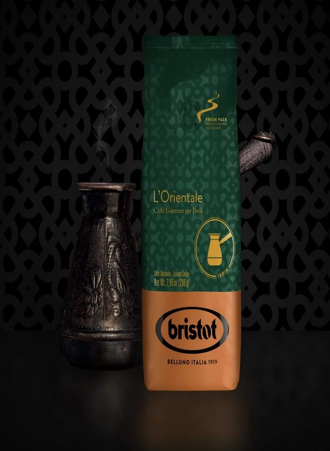 Bristot L'Orientale | Gourmet Coffee for Ibrik | Ground Coffee | 7.05 oz /200g - Image 2