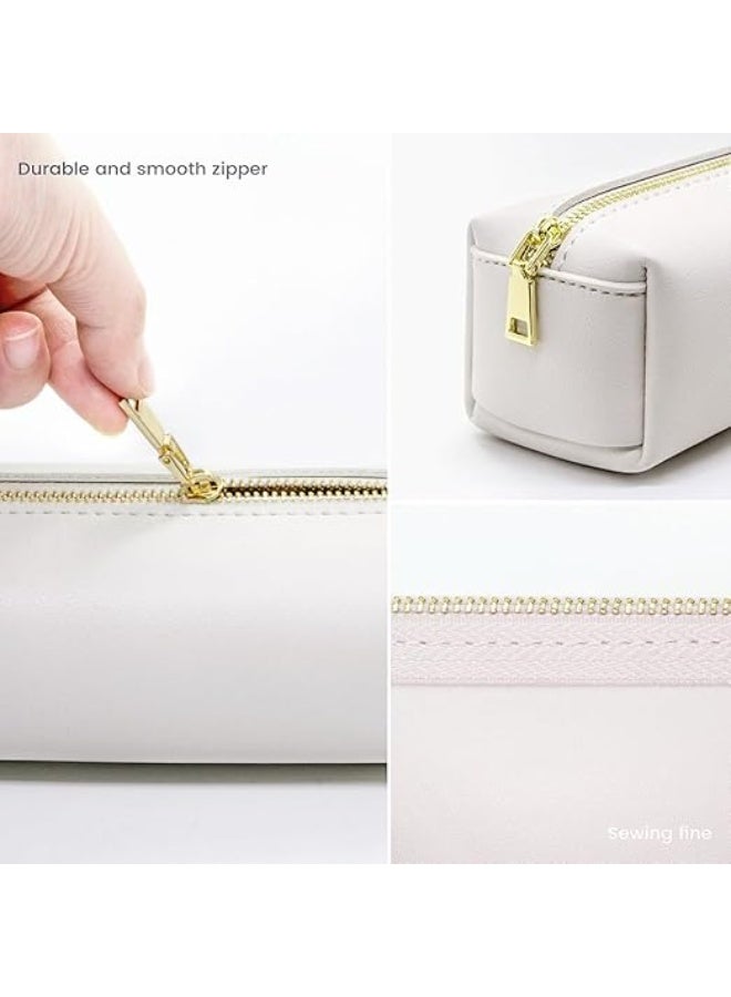 Pencil Pen Case Portable Stationery Bag Big Capacity Pencil Pouch Cosmetic Organizer Bag for Adult (pink) - Image 4