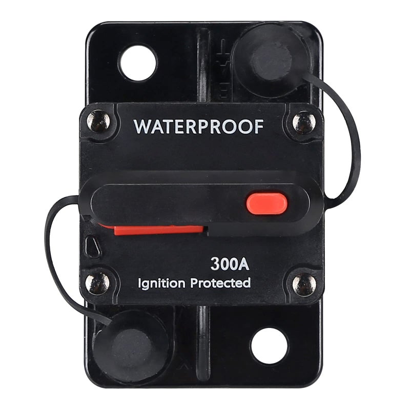 N.C 300 Amp Waterproof Circuit Breakerwith Manual Reset12V48V DC for Car Marine Trolling Motors Boat ATV Manual Power Protect for Audio System Fuse - Image 2