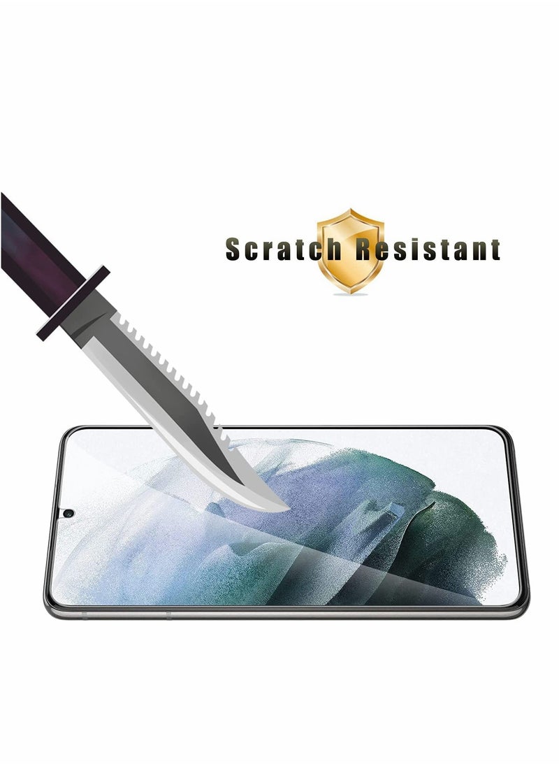 SYOSI - for Galaxy S22 Screen Protector [2 +2 Pack], 2 Pcs Full Coverage Tempered Glass Film with 2 Pcs Camera Lens Protector, 9H Hardness Fingerprint Unlock, Ultra Thin HD Clear, for Samsung Galaxy S226.1" - Image 1