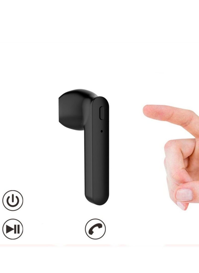TWS bluetooth headset cute black elf cartoon 5.0 stereo binaural call headset wireless earbuds true wireless compatible apple Suitable for Android and other systems bluetooth 5 true wireless earbuds