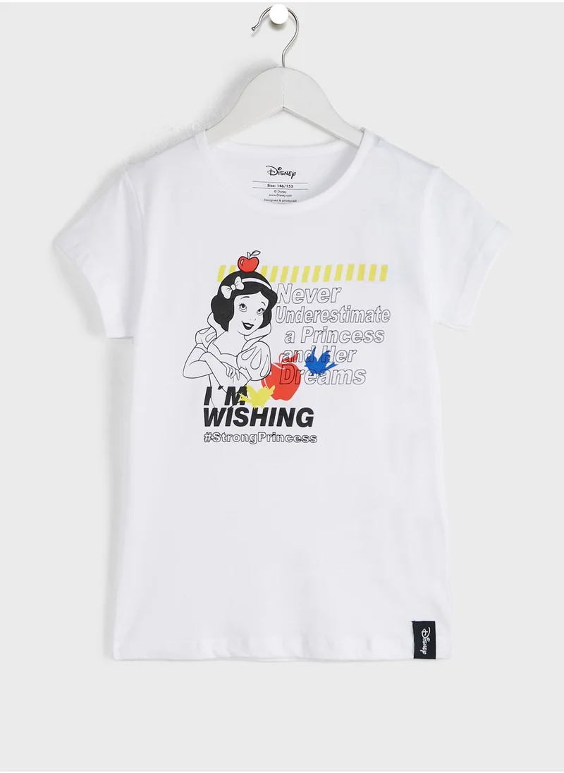 DIFUZED Kds Snow White T-Shirt