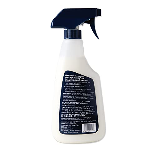 Guardsman Anytime Clean & Polish Wood Cleaner & Furniture Polish for Cabinets, Tables, and Other Wood Surfaces, Spray Bottle, Woodland Fresh, 16 Fluid Ounces - Image 2