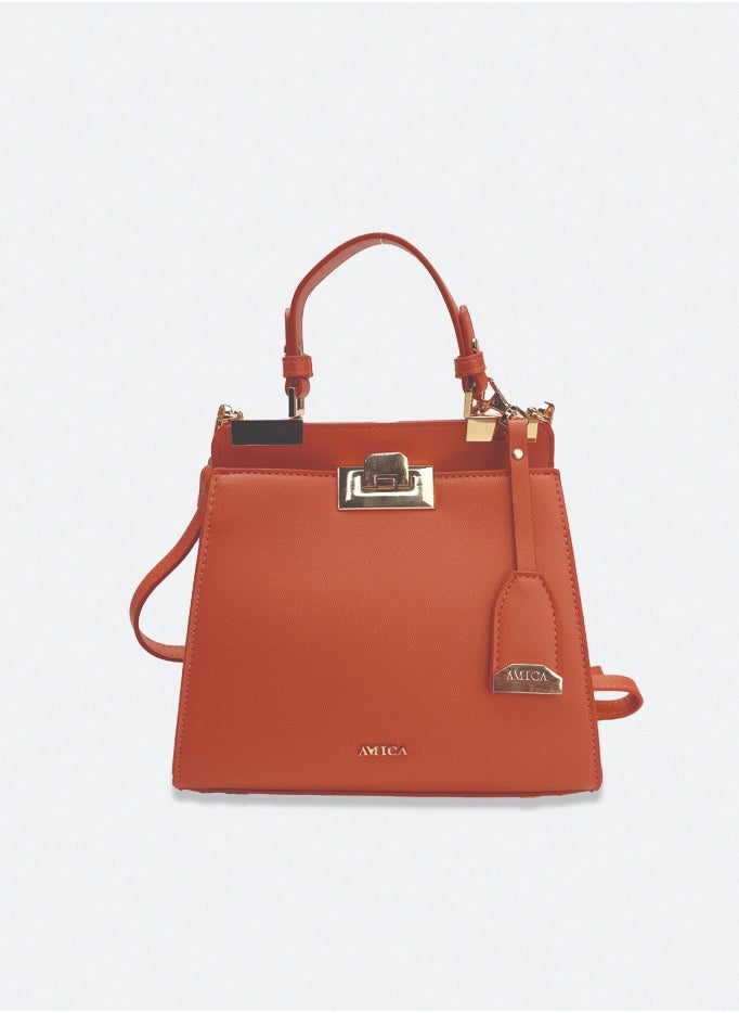 AMICA - Zoe Mini Crossbody Bag for Women- Tan Brown - Image 1