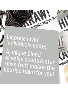 Hurraw! Licorice Lip Balm 3 Pack: Organic Certified Vegan Cruelty and Gluten Free NonGMO 100% Natural Ingredients Bee Shea Soy and Palm Free Made in USA  - Image 4
