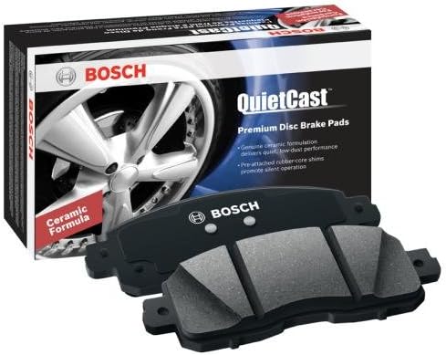 BOSCH BP1294 QuietCast Premium Semi-Metallic Disc Brake Pad Set for BMW X4, X5, X6 - Front - Image 2