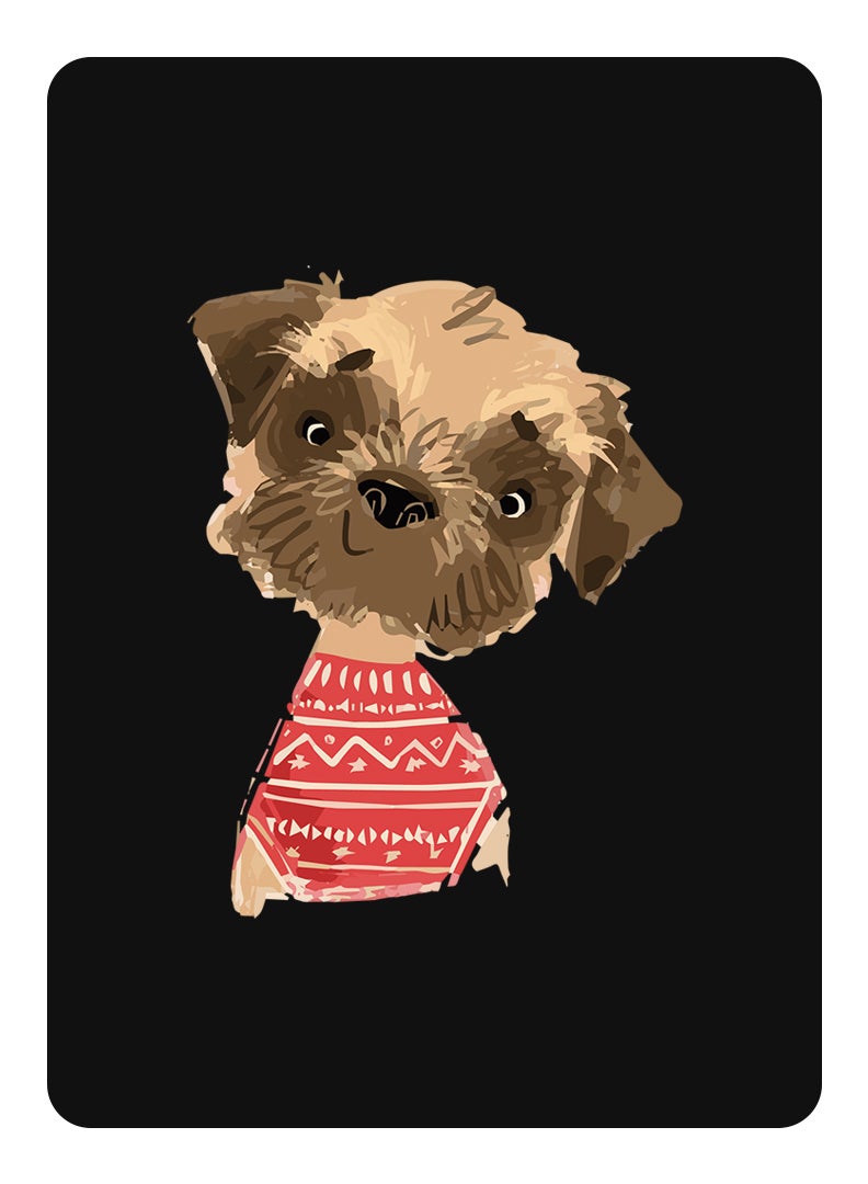 Theodor Protective Flip Case For Samsung Galaxy Tab S6 With Trifold Stand Auto Wake Sleep Shockproof Cover Dog - Image 1