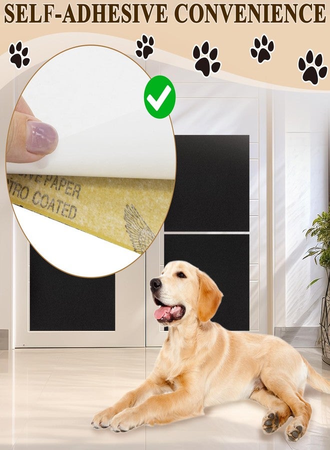 Niuohoy 9 Pcs Dog Nail File Scratcher Self-Adhesive Replacement Sandpaper for Dog Scratch Pad Nail Files for Pet Manicure & Pedicure, Litter Box, Furniture or Any Flat Surface (9.2''x11.2'') - Image 4