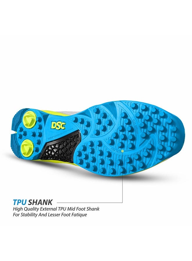 DSC Jaffa 22 Cricket Shoes | For Mens & Boys | Material: Mesh | Breathable Mesh | Non-Slip Sole for Improved Durability for Stability - Image 3