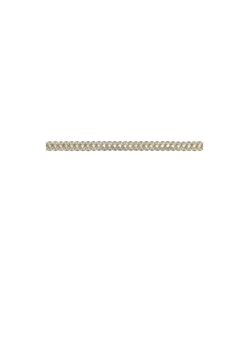 Cross Fine Cross Stitch Gimp Trim 3/4in Gold/White - Image 3