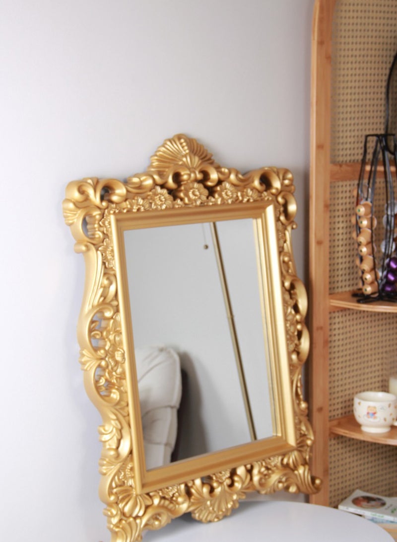 A wall mirror with a unique and luxurious design  - Image 3
