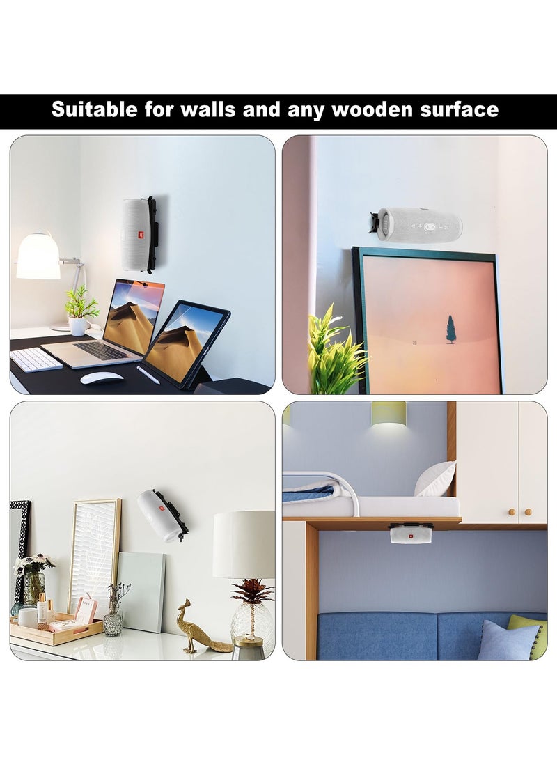Speaker Mount Wall Mount Ceiling Mount for JBL Charge 5/4/3/Flip 6/5/4 Speaker Wall Bracket Metal Mount Holder for Speaker From 5.25 To 7.38 Inches - Image 4