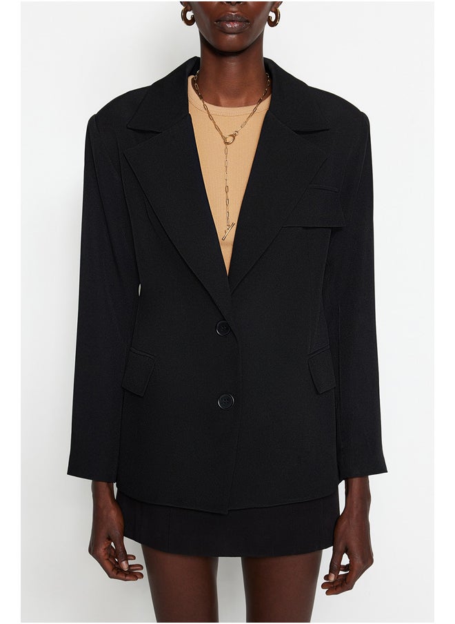 trendyol - Blazer - Black - Regular fit - Image 1