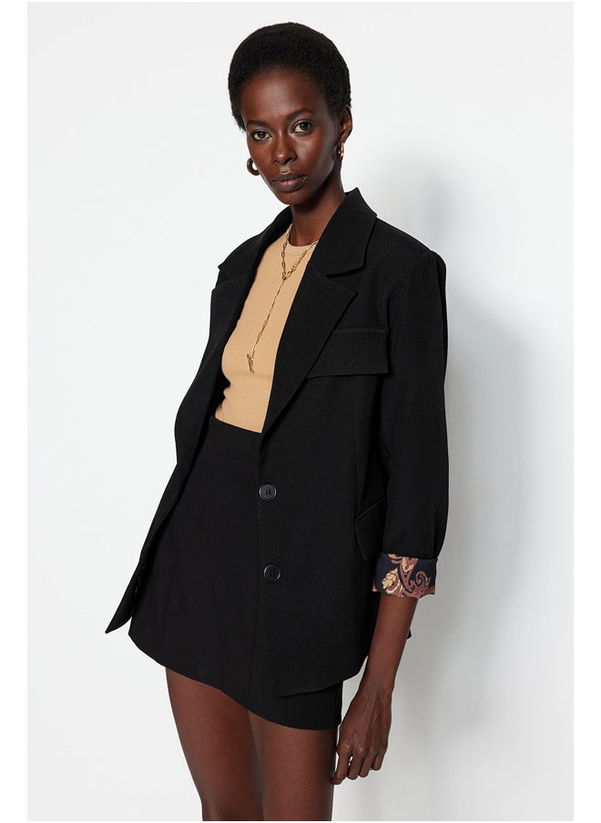 trendyol - Blazer - Black - Regular fit - Image 1