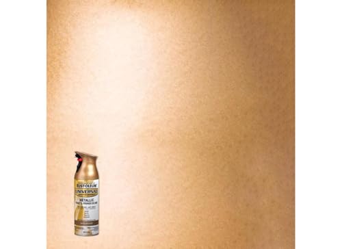RUST-OLEUM رش طلاء معدني عالمي من راست-أوليوم 314560 لجميع الأسطح، 11 أونصة، برونزي ساتان - Image 2