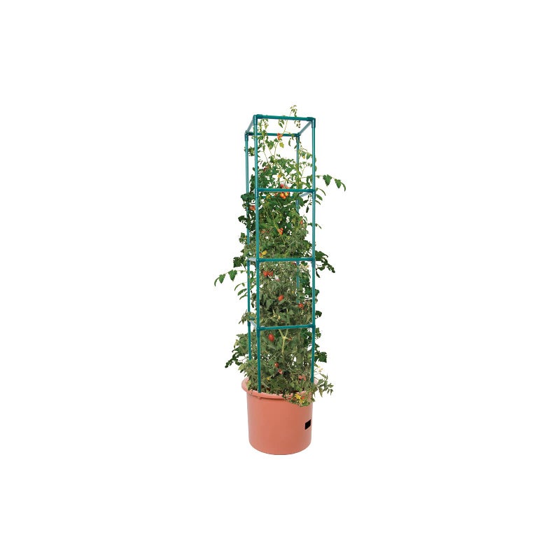 Hydrofarm GCTB2 Heavy Duty Tomato Barrel with 4' Tower, Green - Image 2