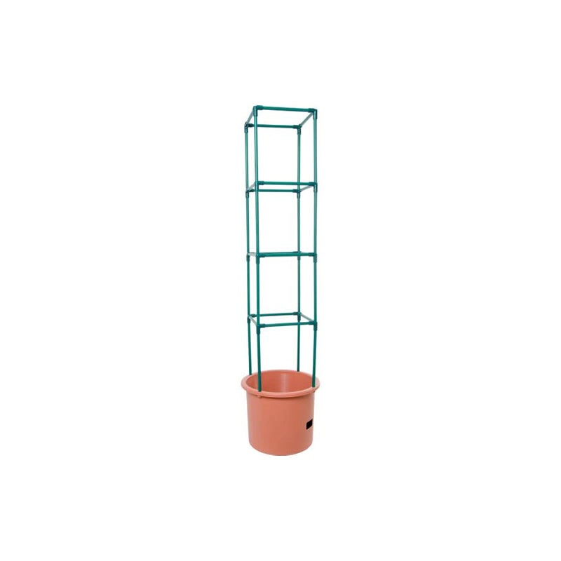 Hydrofarm GCTB2 Heavy Duty Tomato Barrel with 4' Tower, Green - Image 1
