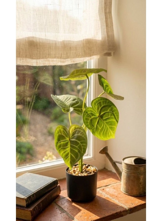 Artificial Trees 9-leaf Pot plant, 35 cm.