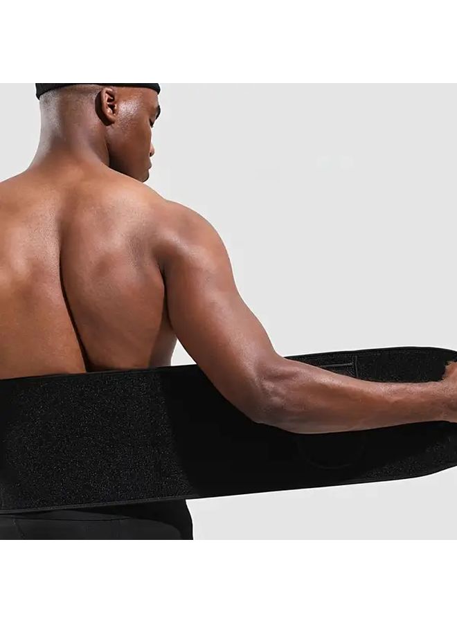 Grey Fitness Belt Core Trainer Posture Corrector For Gym Running Weightlifting - Image 2