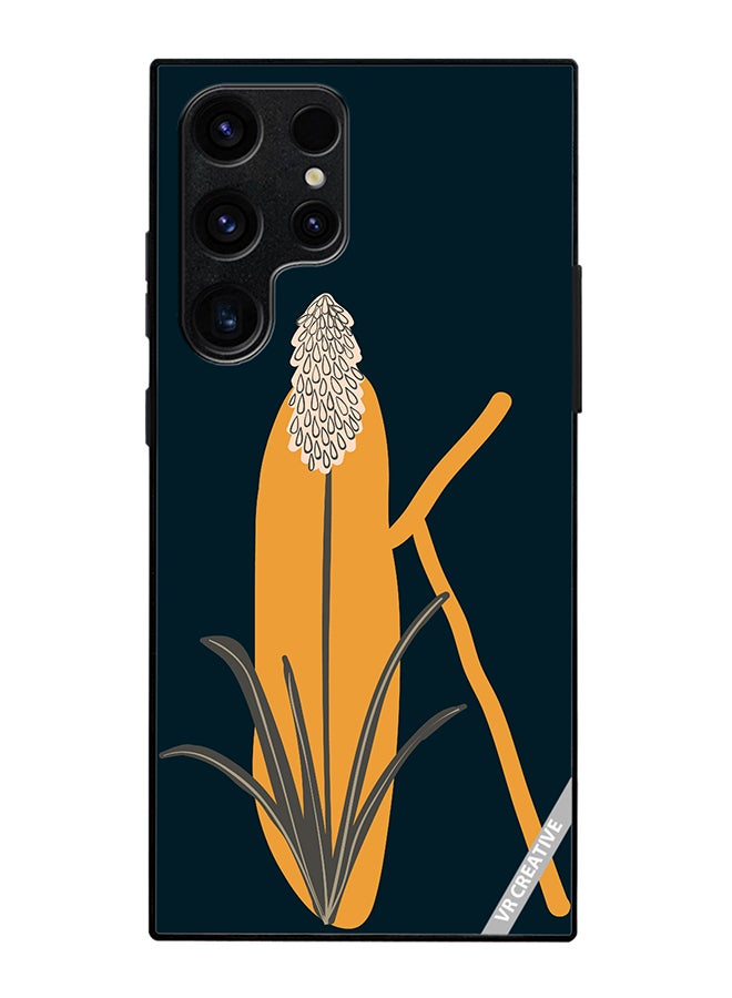 VR CREATIVE Protective Case Cover For Samsung Galaxy S25 Ultra Alphabet K Design Multicolour