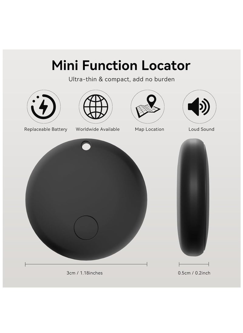 2 Packs Bluetooth Tracker, Smart Tag Locator Tracking Device, Keys Finder and Item Locator,Air Tracker Item Finders with Find My(iOS Only) Track Your Keys,Wallet,Luggage,Pets and Bag