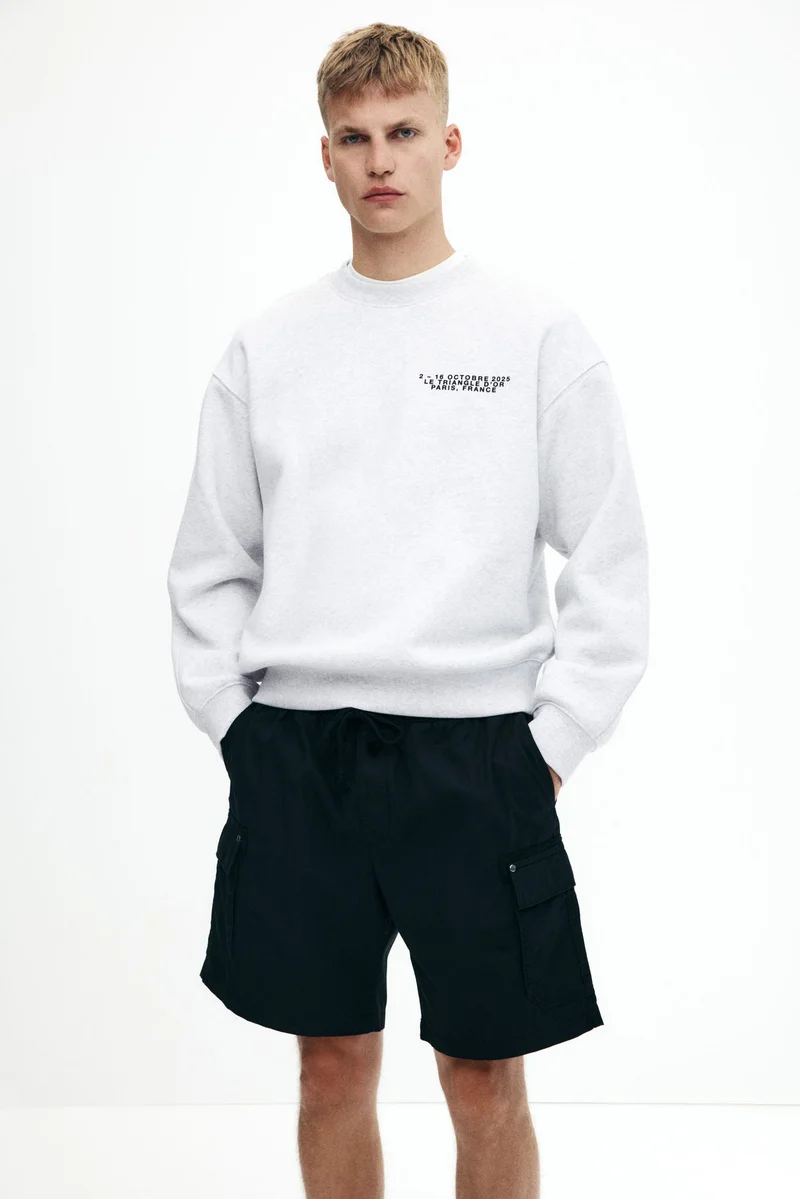 H&M Regular Fit Printed sweatshirt