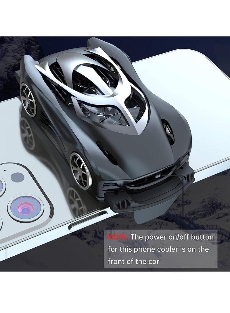 Captaintech Phone Cooler with Fan for Cell, Semiconductor Cell Phone Radiator with Colorful LED Light. For iPhone for Samsung Android. for Mobile Gaming, Video Streaming Car Driving Outdoor - Image 5