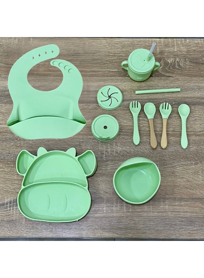 شيكو مجموعة تغذية الأطفال من شيكو: 11 قطعة من السيليكون الآمن - Image 2