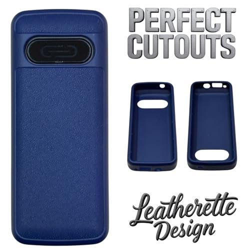 ZAOMA Premium Back Cover Case TPU Compatible for Motorola A200 Dual SIM Keypad Mobile Feature Phone Rugged Case - Blue - Image 2