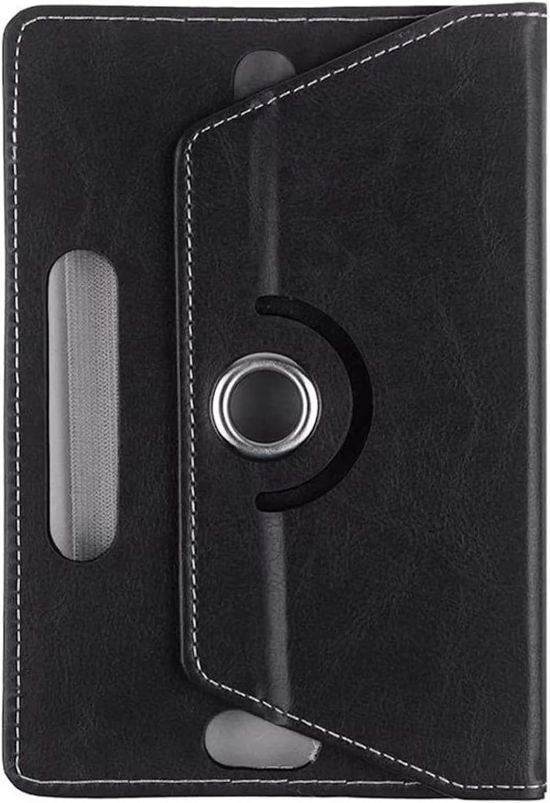 EKAM Universal Stand Folio Case Cover for All 7" Tablets, (Fire 7 tablet, Lenovo Tab M7 7 inch) Galaxy Tab E 7.0/ Tab A 7.0/ Oasis/Lenovo/RCA Voyager and More 6.5-7.5 inch Tablet (Black) - Image 3
