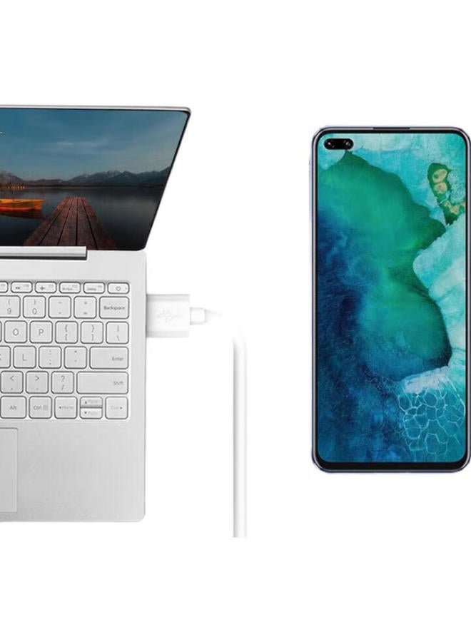 Newmine كابل بيانات نيوماين نوع-C، شحن فائق السرعة 5A، محول USB-C أندرويد، متوافق مع هواوي ميت 30/20/10/P40/شاومي 9/8/هونر، 1 متر [عبوة مزدوجة] - Image 2