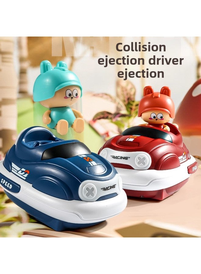 Double Remote Control Battle Bumper Car Drift Racing Collision Catapult Kart Toy Parent-child Interaction-Color:8881 Bumper Car  Color Box + Mail Order Box 410g  - Image 1