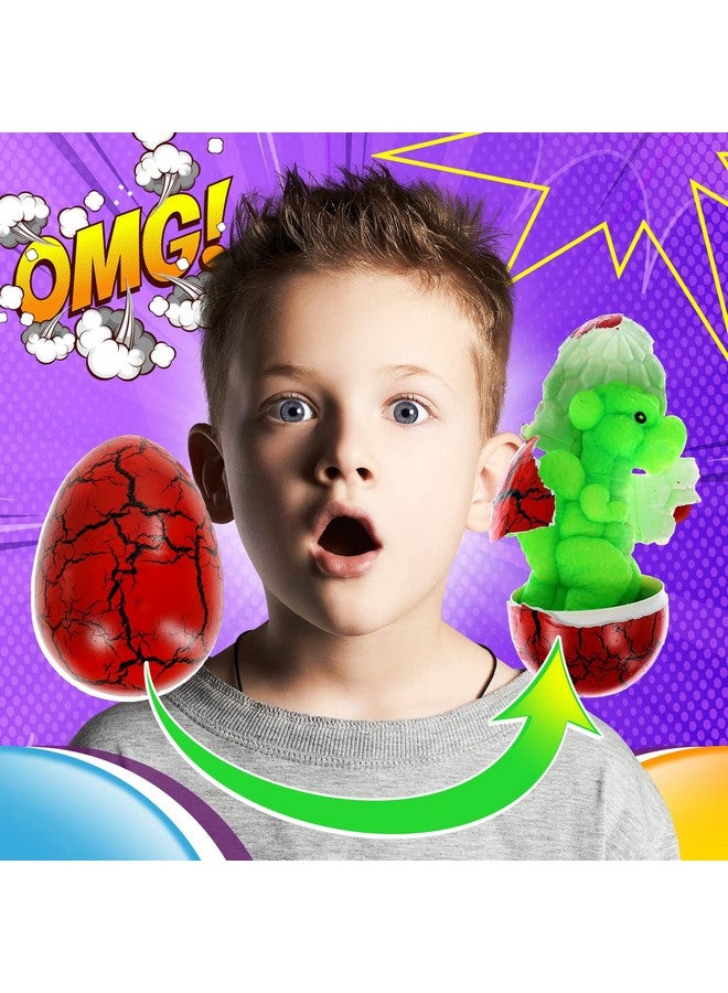 Ja-Ru JA-RU Giant Hatching & Growing Dragon Eggs (1 Egg Assorted) Mystery Surprise Dinosaur Toys for Kids. Water Growing Toys. Easter Basket Birthday Party Stocking Stuffer. 4604-1A - Image 3