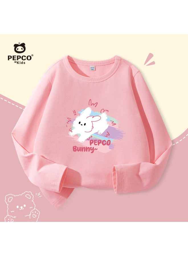 Pepco Girls' Long-sleeve T-shirt, Children's Spring And Autumn Style New Collection, Trendy Pullover For Girls, Lightweight Spring Top For Kids - Image 5