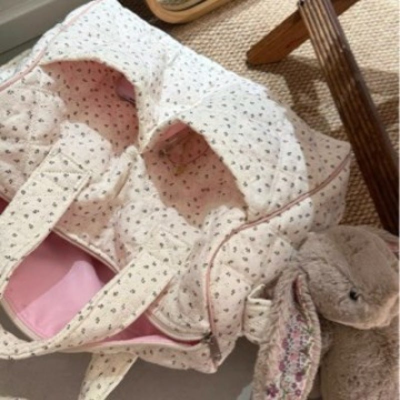 حقيبة يد نسائية قطنية يابانية كبيرة السعة متعددة الوظائف - Image 2