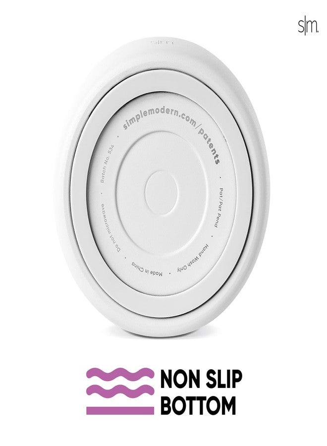 Simple Modern Vacuum Insulated Ice Bucket with Lid and Scoop | For Cocktail, Champagne, Wine, Beer, & Hosting | Stainless Steel 100oz Capacity for Large Parties | Rocks Collection | Winter White - Image 3