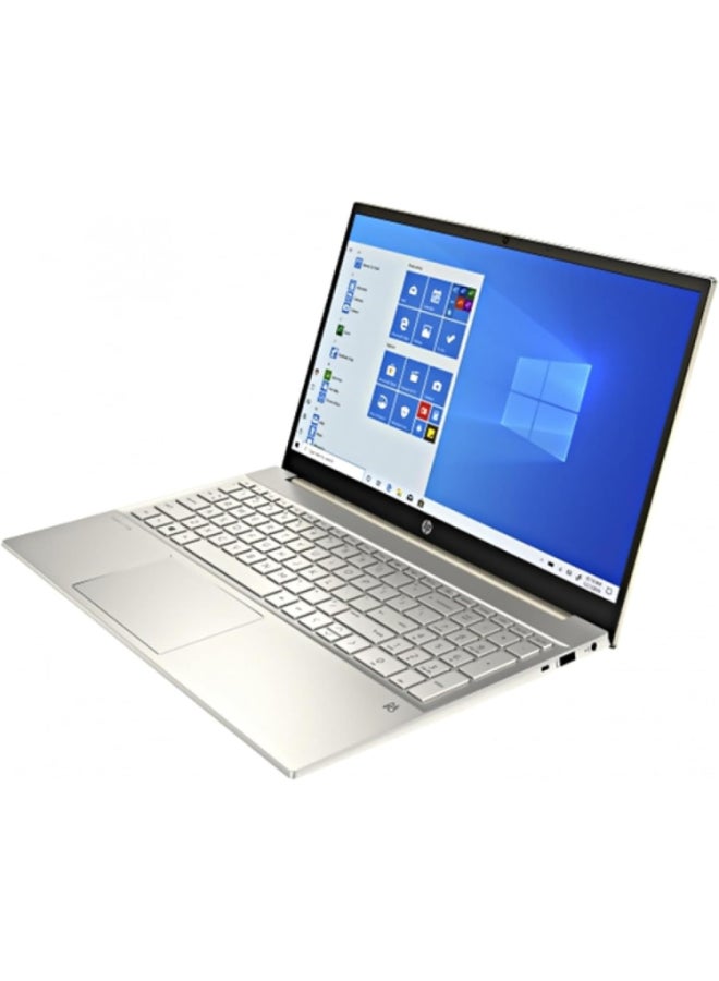 HP (Upgraded Version) Pavilion Laptop With 15.6-Inch Display, Intel Core i5-1135G7 Processor/8GB RAM/512GB SSD/Intel Iris Graphics/Windows 10 Home  Lunar English Lunar Gold - Image 2